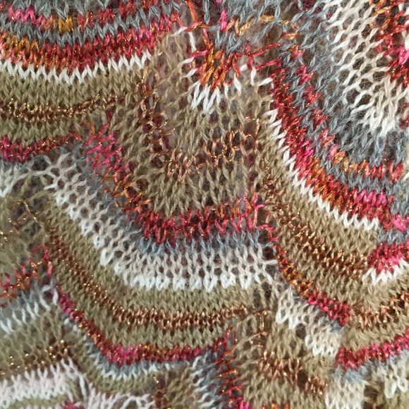 Calypso St. Barth Zigzag Cardigan in Earth Tones - Picture 4 of 8